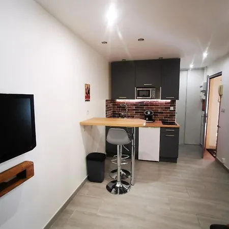 아파트 Studio Entier Juan Les Pins,proche Des Plages A Pied *